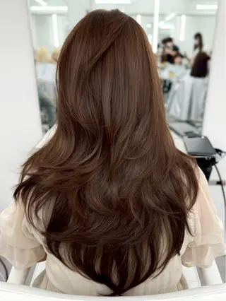 ロング 本田 翔のヘアスタイル