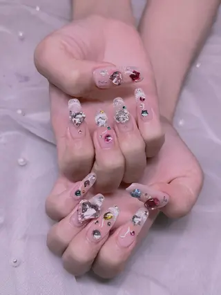 ネイル 長さだし専門店 M2　rikaのネイルデザイン