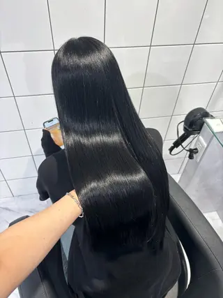 ロング カラー 表参道♡暗髪♡ 艶カラー♡アユミのヘアスタイル