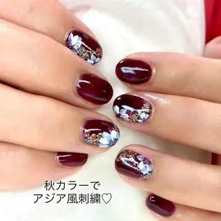 ネイル nail salon アルストロメリアのネイルデザイン