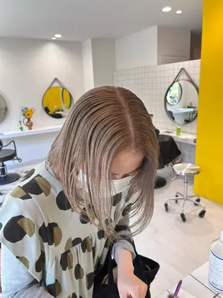 ミディアム カラー トレンドヘア◎ 店長 清原佑太のヘアスタイル