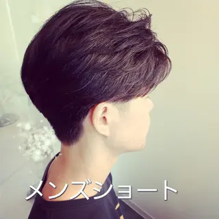 メンズ 飯田・髪質改善縮毛矯 正・カラー・パーマのヘアスタイル