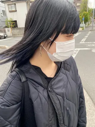 ミディアム カラー 美髪改善・レイヤー tadasuke⭐️のヘアスタイル