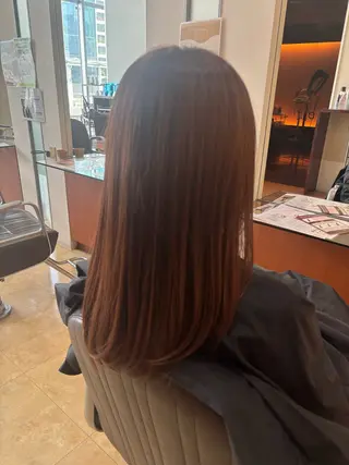 ミディアム 尾崎 優花のヘアスタイル