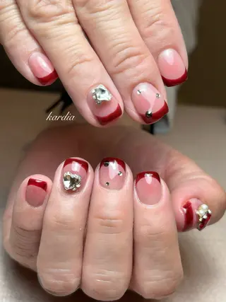 ネイル καρδιά -ｶﾙﾃﾞｨｱ-のネイルデザイン