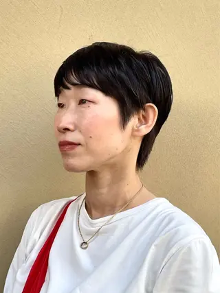 ショート 伏見 優音のヘアスタイル
