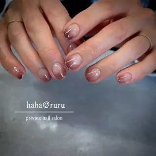 ネイル haha@ ruruのネイルデザイン