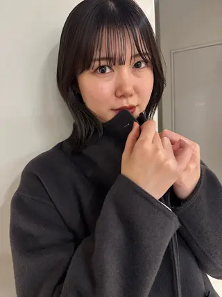 ミディアム カラー 高畑 恵莉 👒 暖色 / 艶髪 🧺のヘアスタイル