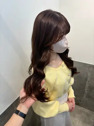 ロング カラー mao | 柔らか艶カラー🫧のヘアスタイル