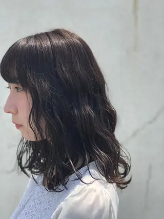 ロング AYAKA 下北沢suuのヘアスタイル