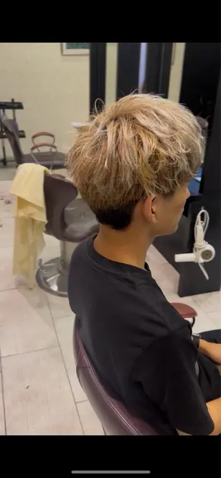 ショート メンズ ri kuのヘアスタイル