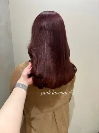 ロング カラー ヘアアレンジ Himawari♡ 柔らかいカラーのヘアスタイル