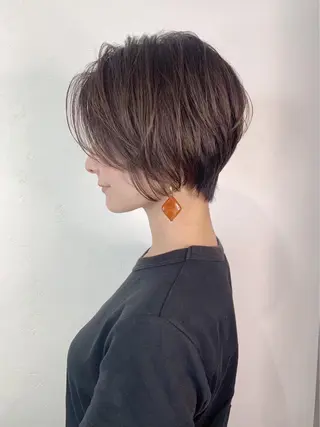 ショート 髪質改善/レイヤー/ ショート/koshiのヘアスタイル