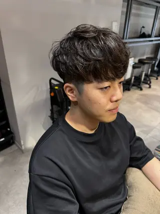 ショート パーマ メンズ 似合う髪型が 分からない方へのヘアスタイル