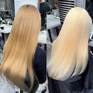 ロング ハイトーン/ブリーチ MAYURI🌺横浜のヘアスタイル