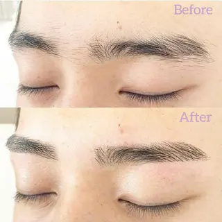 メンズ RECHEL ALOHA川西店のマツエク・マツパデザイン