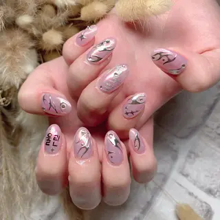ネイル 💅ネイルハウス🏡 🎀TOMO🎀のネイルデザイン