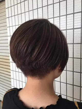 ショート 五十嵐ゆり 美髪カラー　武蔵小杉のヘアスタイル