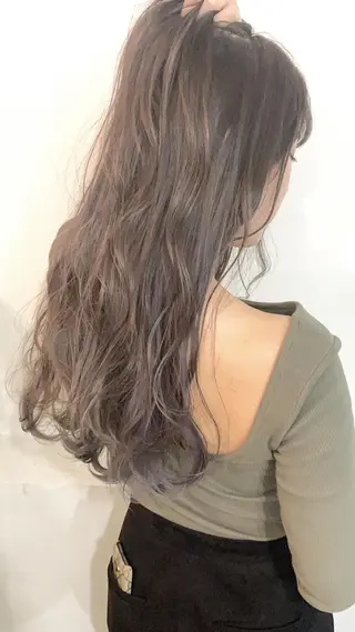 ミディアム カラー パーマ ヘアアレンジ nico【代表】 市川　拓也のヘアスタイル