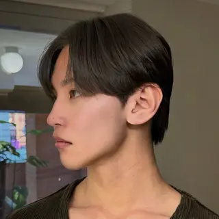 メンズ センターパート特化/ メンズカット/ヒロキのヘアスタイル