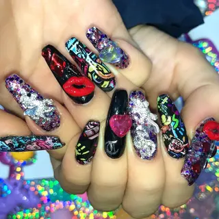 ネイル 【Yappy🌈】 💖P-tanaのネイルデザイン