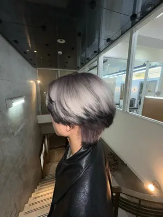 カラー メンズ 佐古 遼太のヘアスタイル