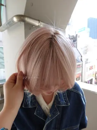 ショート カラー ボブ、ショート特化型 池袋美容師🌿そなのヘアスタイル