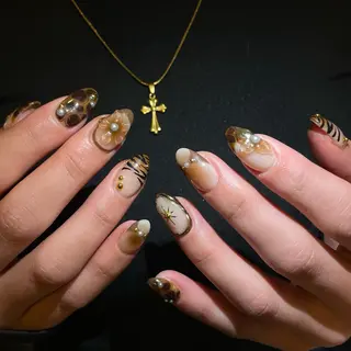 ネイル lillion🌙 anのネイルデザイン