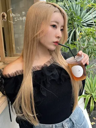 ロング カラー 💎透明感カラー特化 💎TAISEIのヘアスタイル