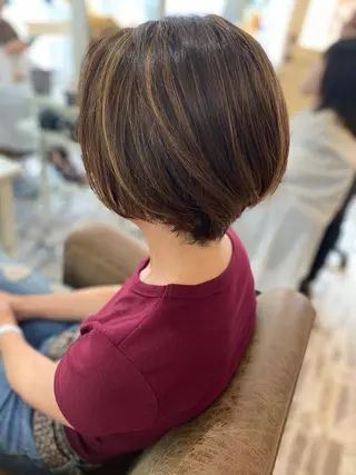 ショート カラー 🔥5月お得価格🔥 東海林悠太のヘアスタイル