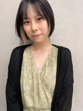 ショート カラー センスをお届けします 大谷将生infpのヘアスタイル