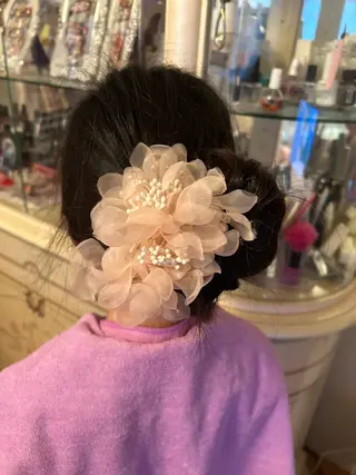 セミロング 近藤 麻子のヘアスタイル