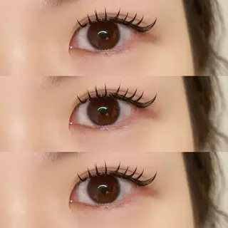 マツエク・マツパ 似合わせ ワンホン 束感まつ毛 西本町のマツエク・マツパデザイン