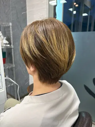 ショート 似合わせカット✂️ 赤阪 隼🐧のヘアスタイル