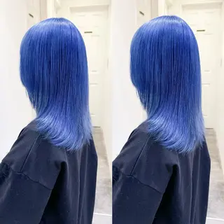 セミロング 横浜🍒ルーツカラー エクステ/RIEのヘアスタイル