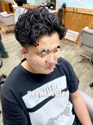 ショート パーマ メンズ CORE masaのヘアスタイル