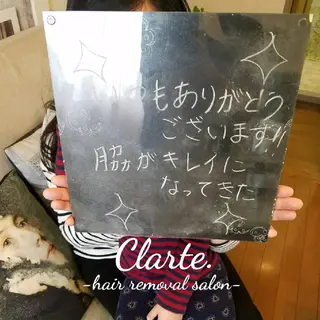Clarte. クラルテのエステ・リラクイメージ