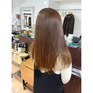 ロング カラー ヘアアレンジ 🦋エクステ/透明感 カラー🦋宮川莉央のヘアスタイル