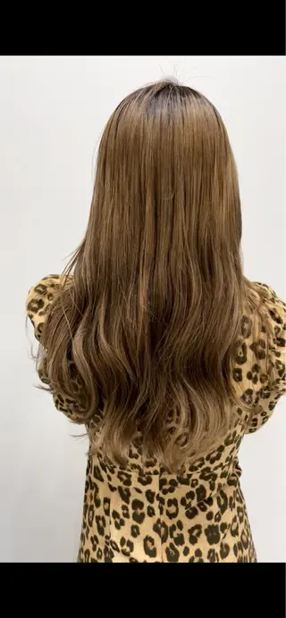 ロング カラー 狩野 羅夢のヘアスタイル