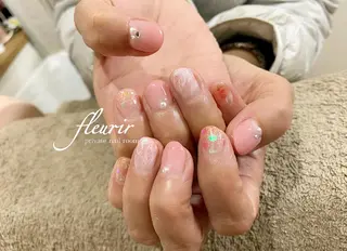ネイル フルリール 【プライベートサロンのネイルデザイン