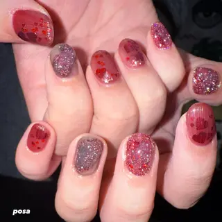ネイル posa nail モエミのネイルデザイン
