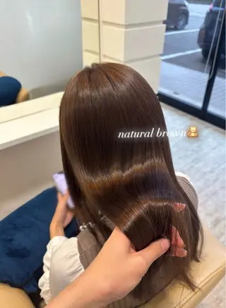 ロング Soleil【ソレイユ】所属・島崎 夏希のヘアスタイル