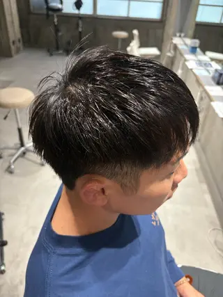 ショート メンズ 玉置七海✨ ／透明感／髪質改善のヘアスタイル
