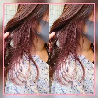 ロング カラー 田中 孝征のヘアスタイル