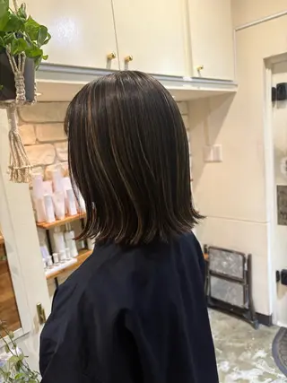 カラー 大浜 美咲のヘアスタイル