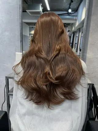 ロング カラー 透明感/レイヤー 🇰🇷tomonaのヘアスタイル