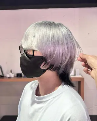 メンズ 髪質改善/ブリーチ /長山遼太郎のヘアスタイル