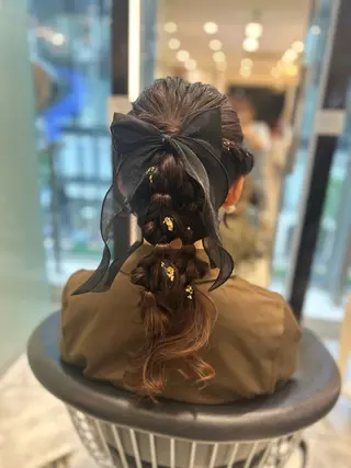 ヘアアレンジ 韓国カラーお任せ❤️ アサコサユリ🎀の眉毛・アイブロウイメージ