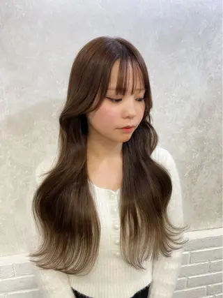 ロング Wistell 渋谷 ASUKAのヘアスタイル