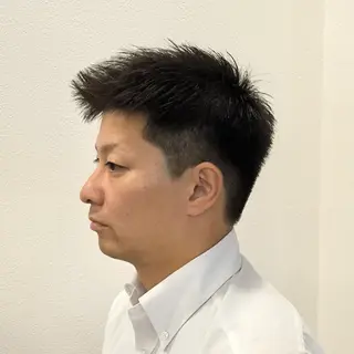 メンズ 廣多 克哉のヘアスタイル